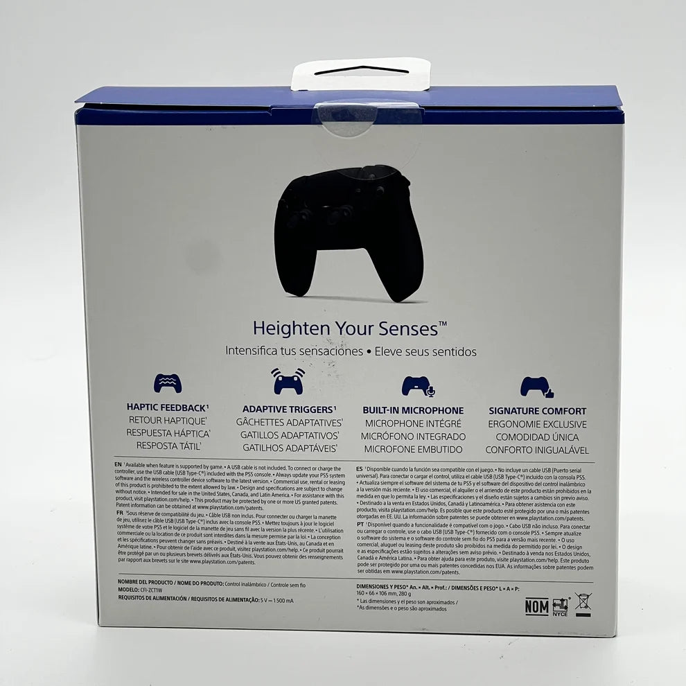 Sony PlayStation 5 DualSense Wireless Controller – Midnight Black