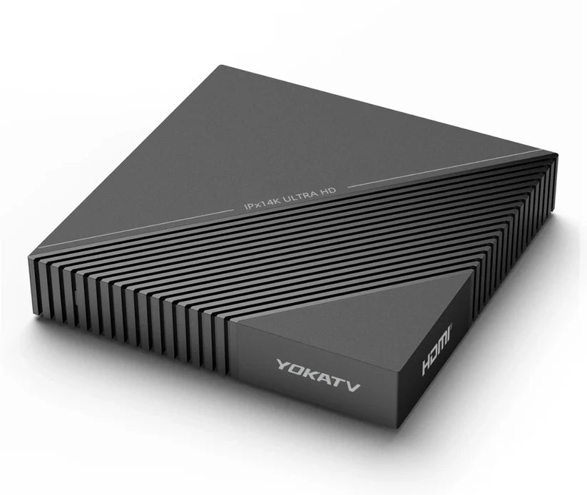 YOKA 4K Android TV Box + 2 Years TV Service